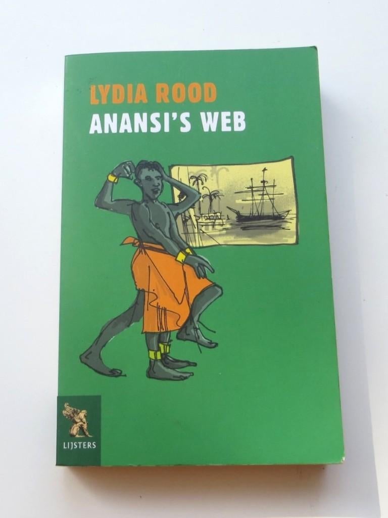 Paperback M4753: Lydia Rood - Anansis web ca. 12+, Non-fictie, Ophalen of Verzenden, Lydia Rood, Zo goed als nieuw