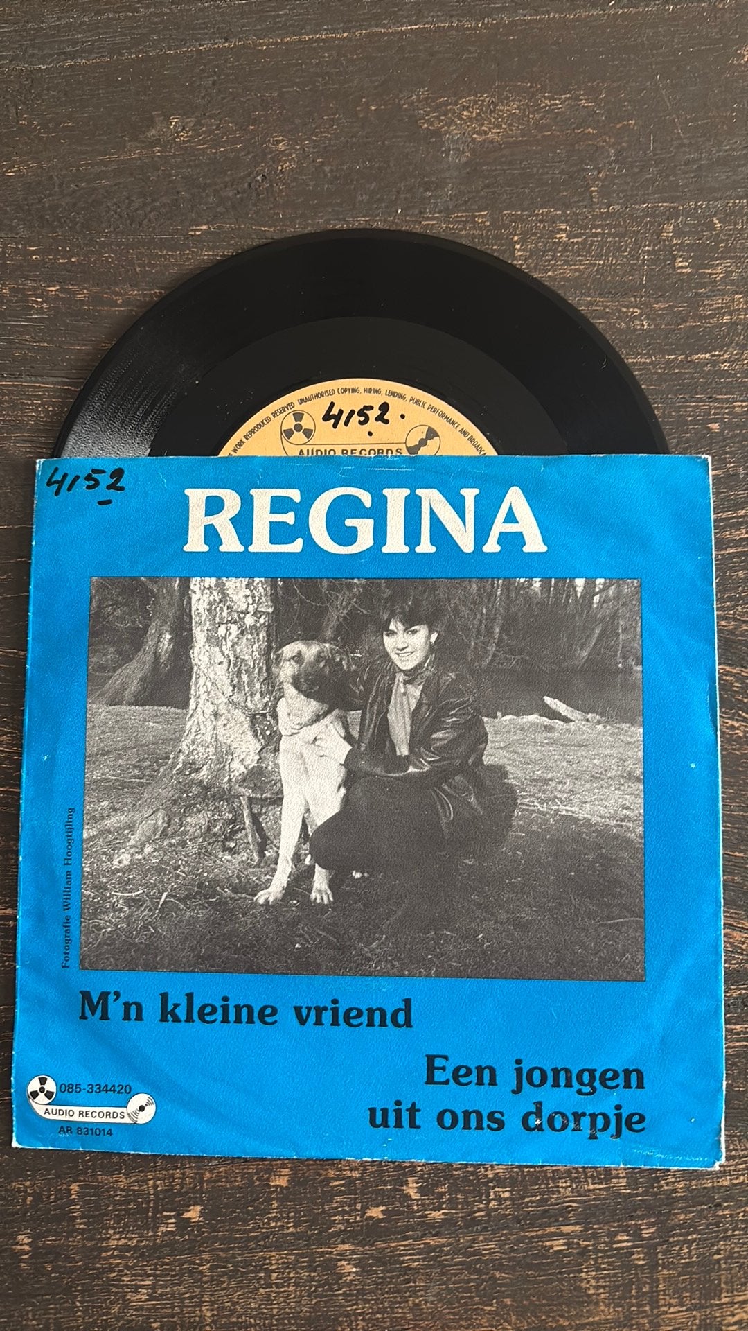 Regina - M’n kleine vriend, Cd's en Dvd's, Vinyl Singles, Ophalen of Verzenden, Zo goed als nieuw, Nederlandstalig