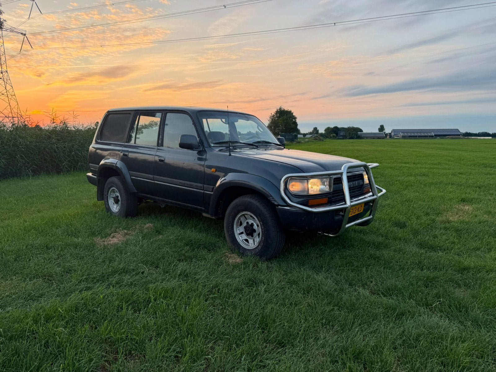 Toyota landcruiser 80 hdj80, Auto's, 4164 cc, Diesel, Particulier, 3500 kg