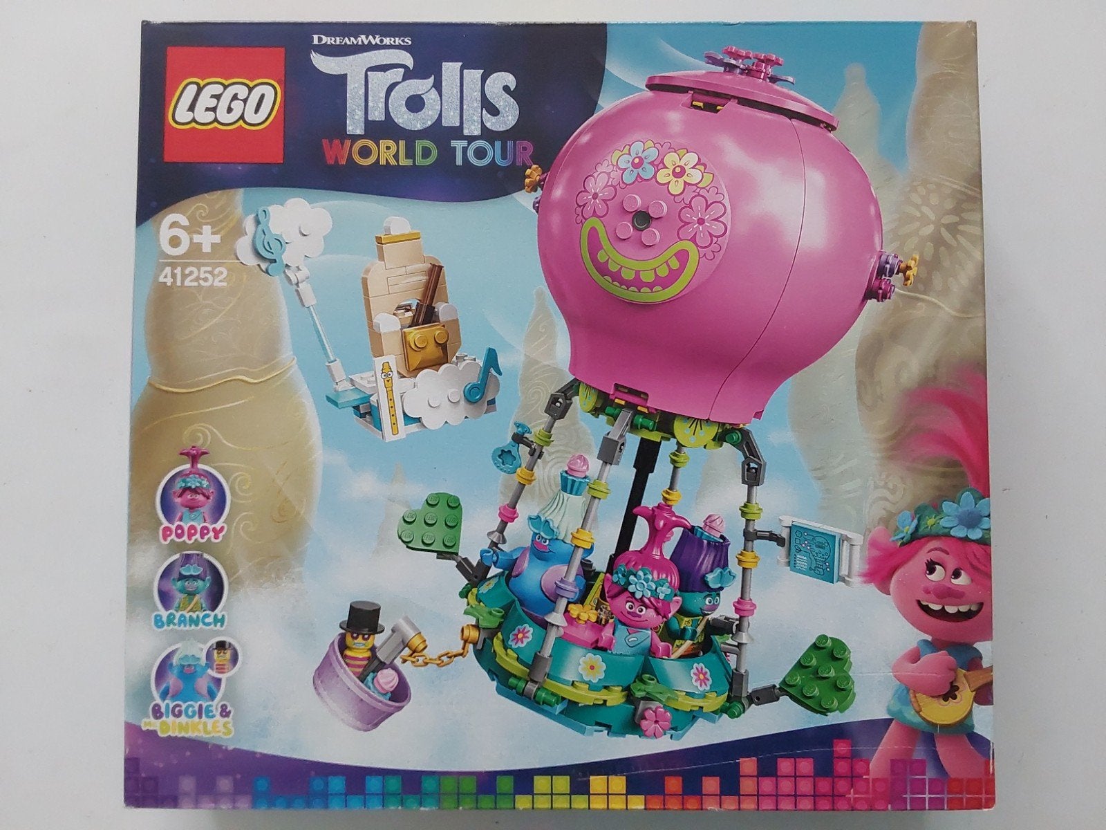 Lego 41252 Trolls W Tour Poppy ' s Luchtballon🪂Avontuur 🆕️, Overige thema's, Lego, Nieuw, Ophalen of Verzenden