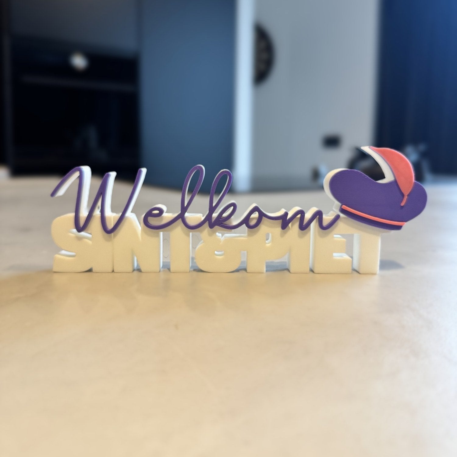 Welkom Sint & Piet, 3D geprint, Verzenden