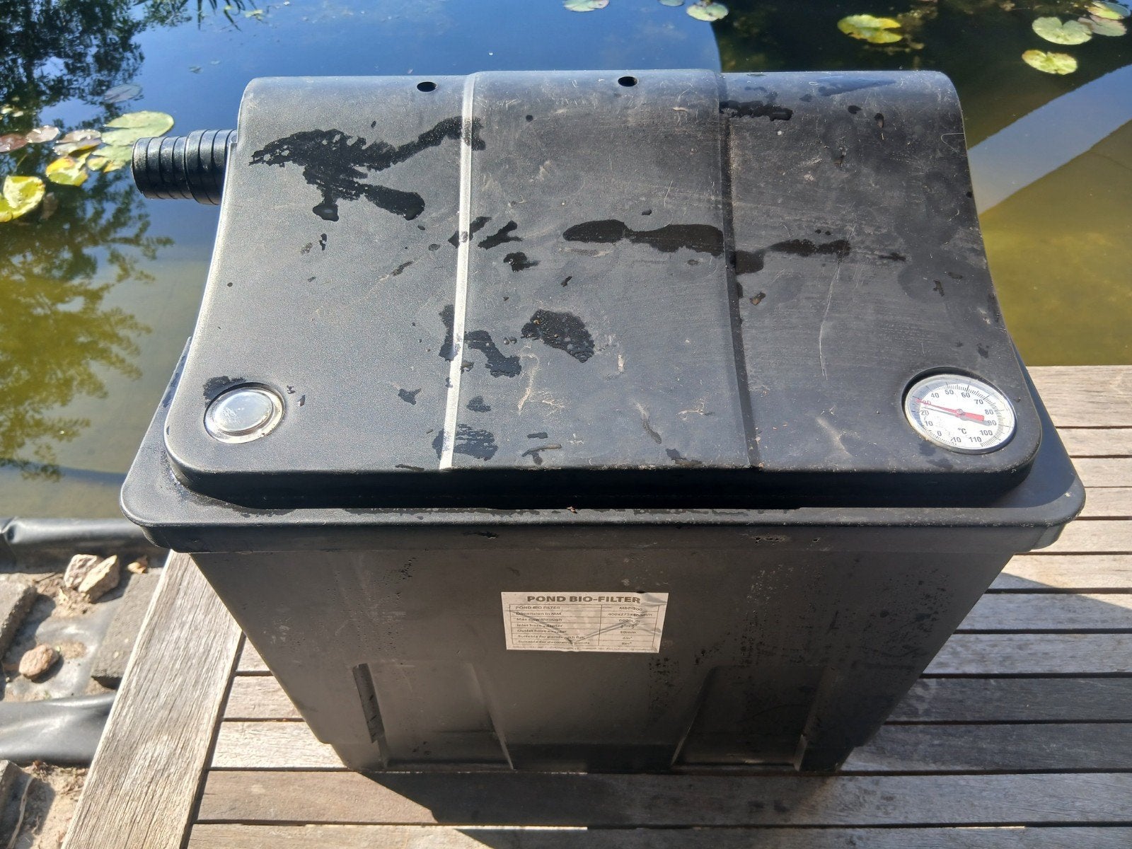 Pond Bio-Filter MBF-200 voor vijvers tot 8m³, Ophalen of Verzenden, Gebruikt