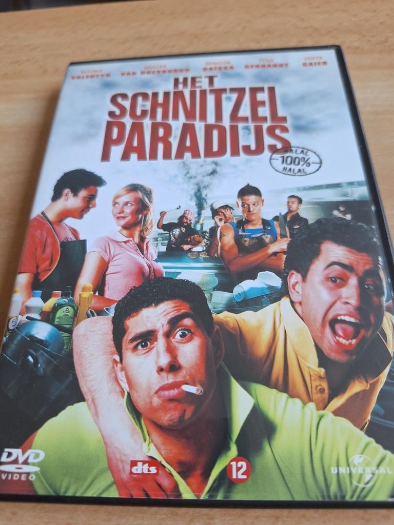 Dvd het schnitzel paradijs, Cd's en Dvd's, Ophalen of Verzenden, Zo goed als nieuw, Komedie, Film