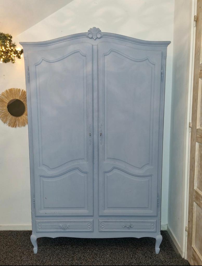 Leuke kast, gebruikt als kledingkast op een meisjeskamer., Huis en Inrichting, Ophalen, Gebruikt, 50 tot 75 cm, 150 tot 200 cm