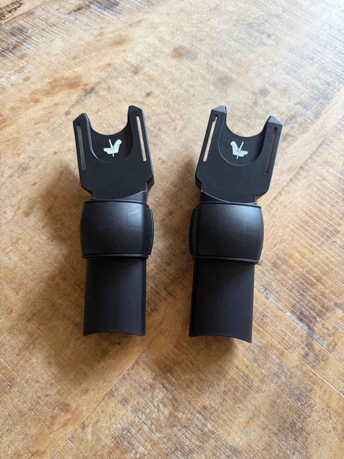 Autostoel adapterset voor kinderwagen, Ophalen, Gebruikt