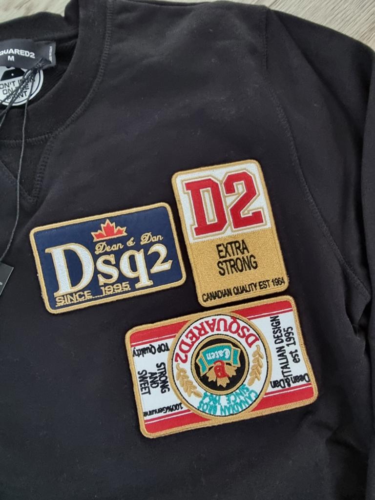 Nieuwe DSQUARED2 trui in zwarte kleur MAAT M, Ophalen of Verzenden, Nieuw, Zwart