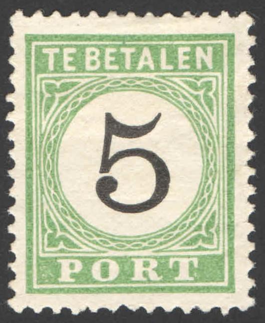 Curacao Port 2 ongebruikt 1889, Postzegels en Munten, Postzegels | Nederlandse Antillen en Aruba, Ophalen of Verzenden