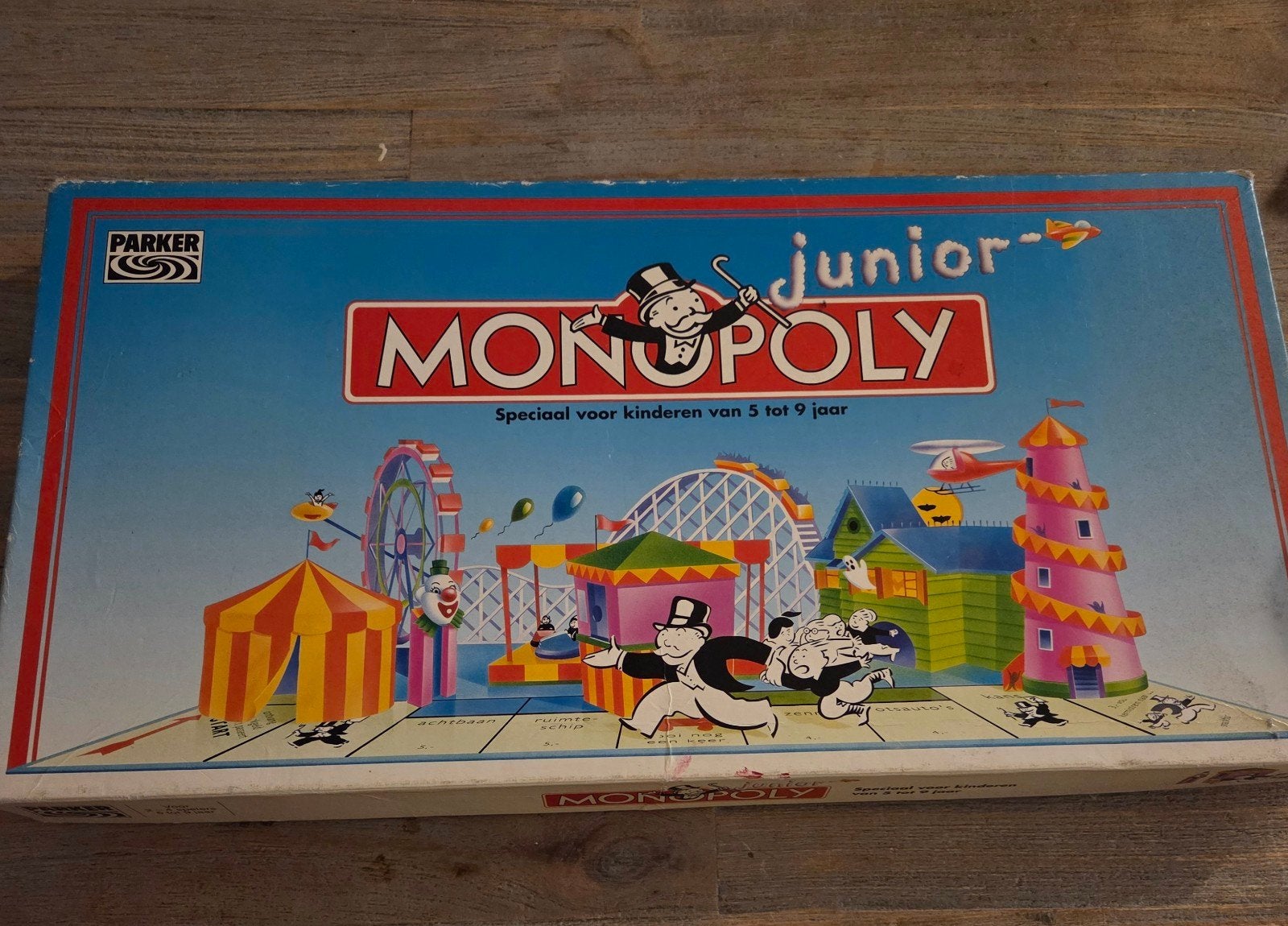Monopoly Junior Bordspel, Drie of vier spelers, Ophalen, Gebruikt, Parker
