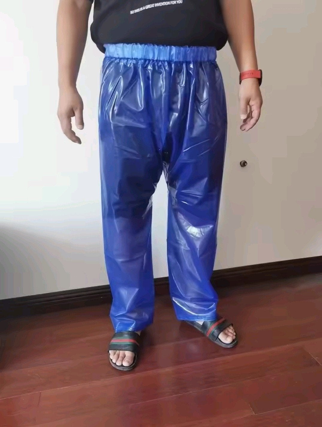 Mooie Broek PVC, tm 3XL, Verzenden, Nieuw