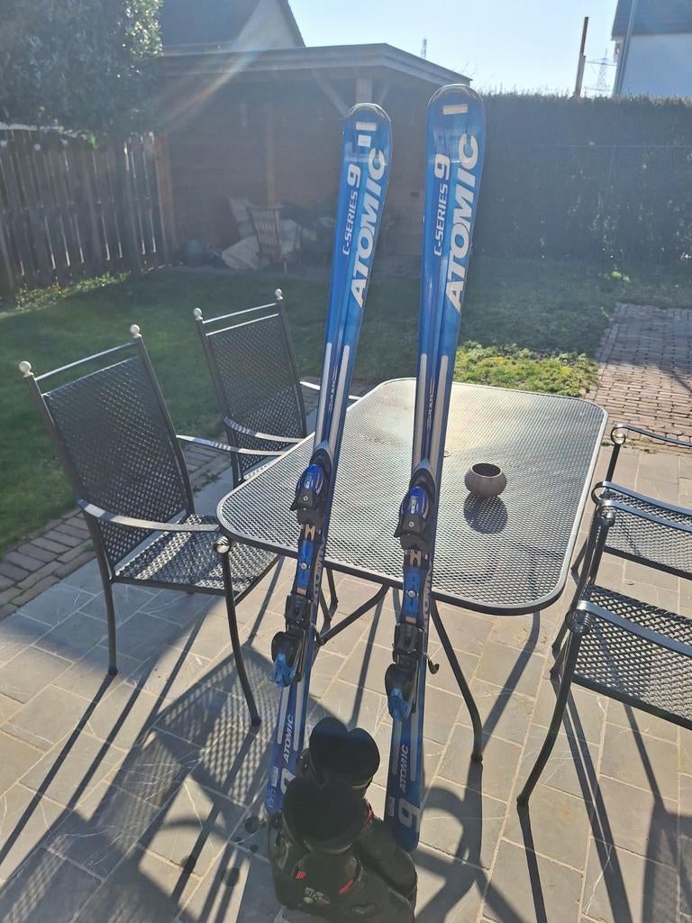 Ski's Atomic L-Series 9 (170 cm) met skischoenen maat 43, Ophalen, 160 tot 180 cm, Gebruikt, Atomic