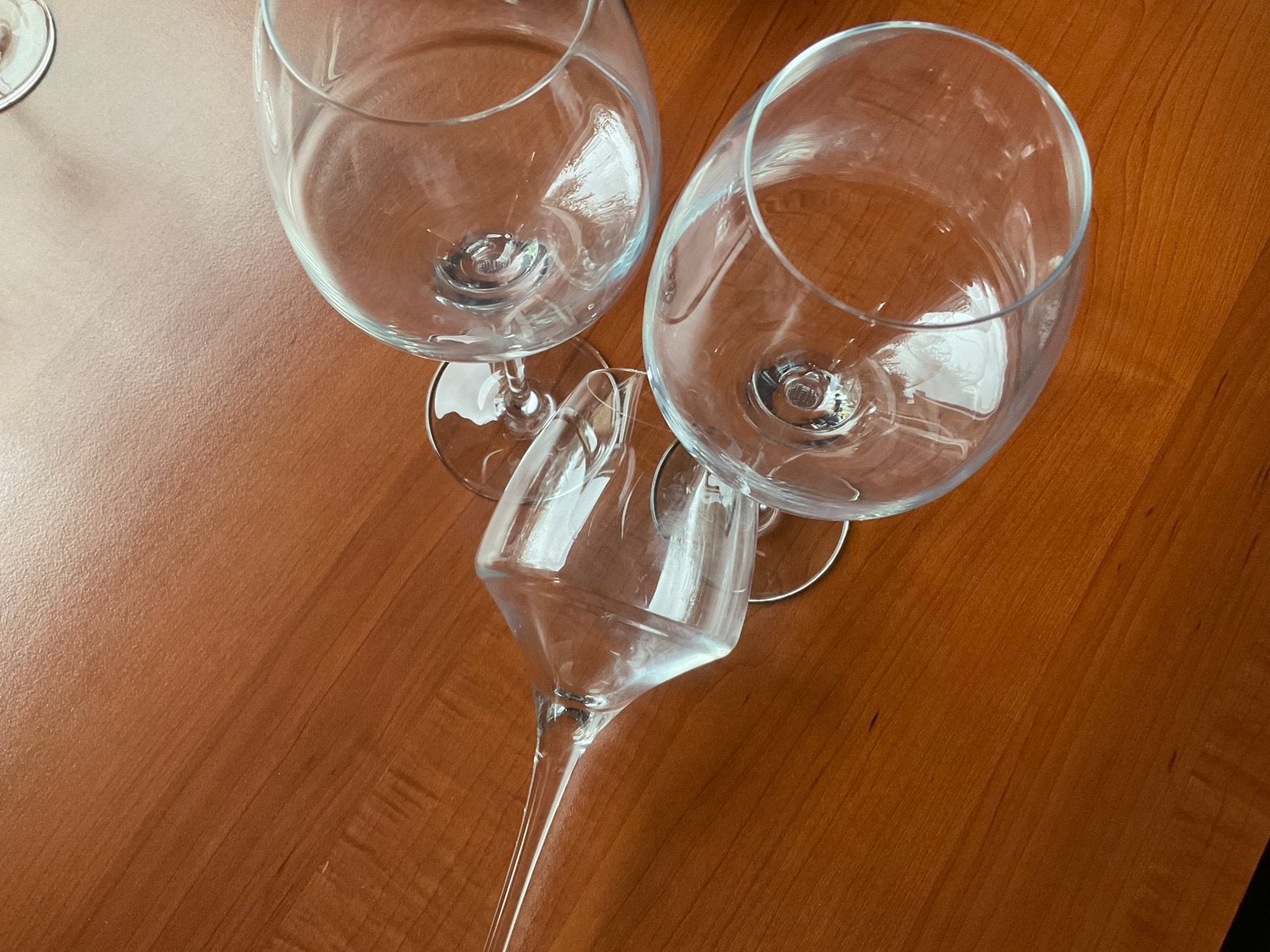 3 wijnglazen MIKASA, Verzamelen, Glas en Borrelglaasjes, Ophalen of Verzenden, Zo goed als nieuw, Overige typen