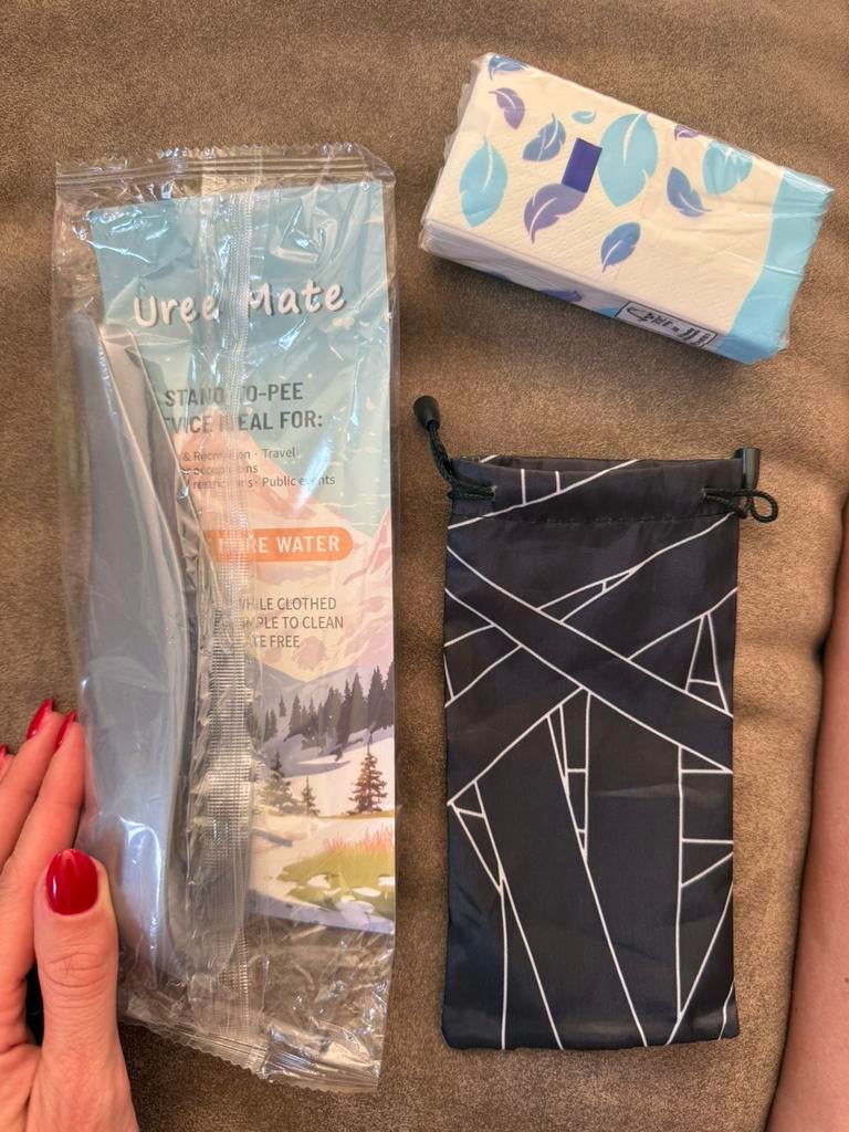 Ongebruikt: Plastuit + hoesje, handig voor festivals/ reizen, Ophalen of Verzenden, Zo goed als nieuw, Dame