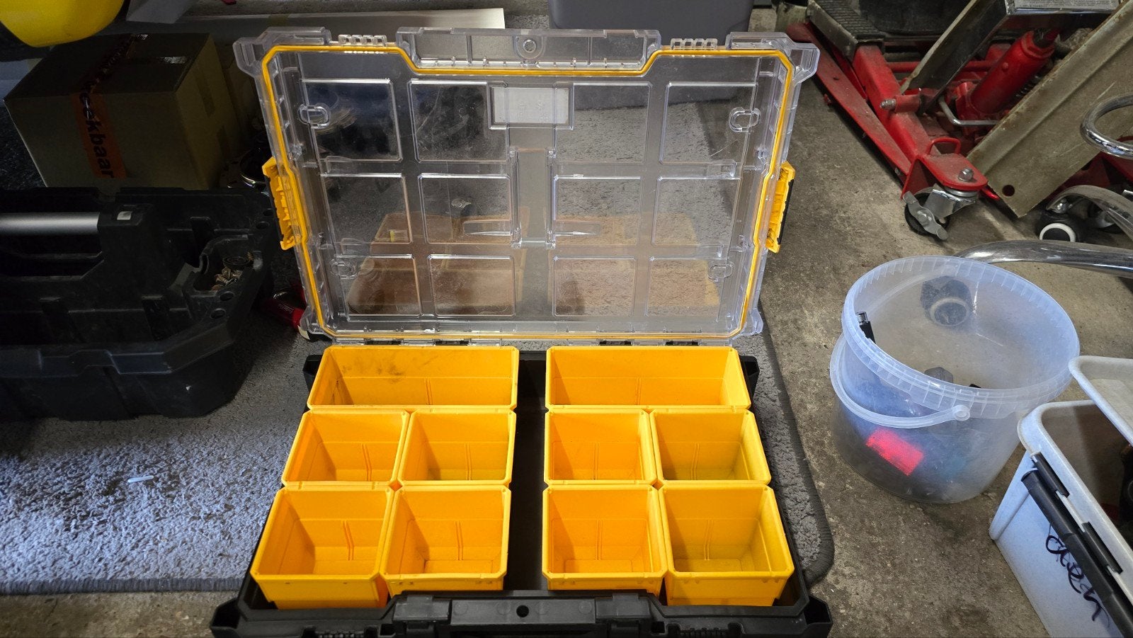 DeWalt ToughSystem 2.0 Gereedschapskoffer met Organizers, Ophalen of Verzenden, Gebruikt