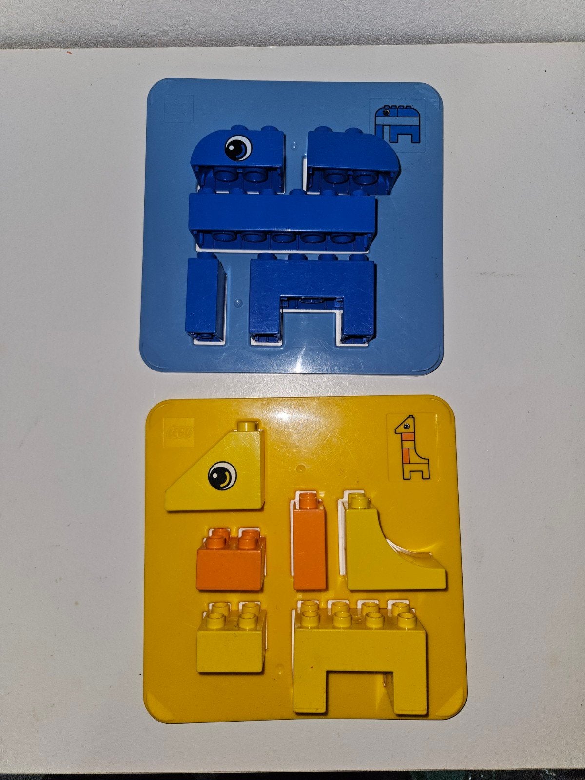 Duplo 2 puzzels, Kinderen en Baby's, Speelgoed | Duplo en Lego, Ophalen of Verzenden, Zo goed als nieuw, Duplo