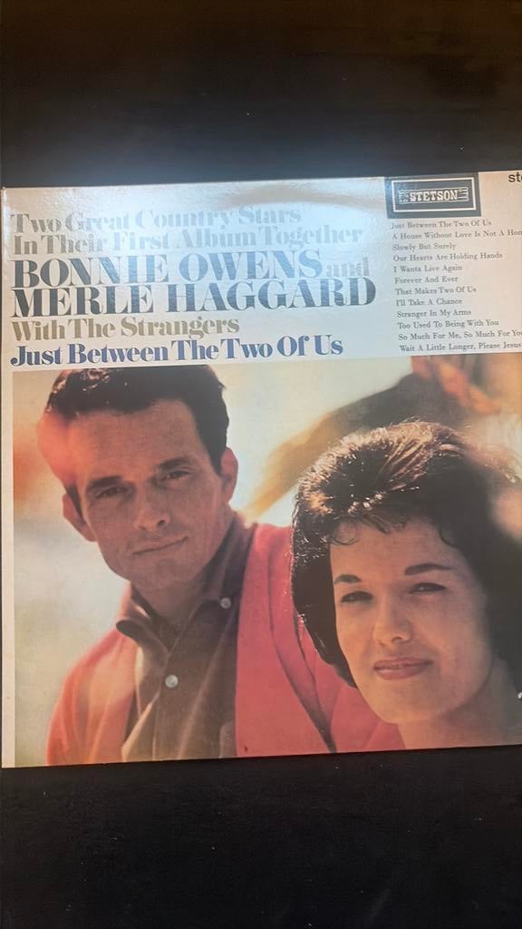 Merle Haggard & Bonnie Owens Just between the two of us, Verzenden, Zo goed als nieuw, Overige formaten