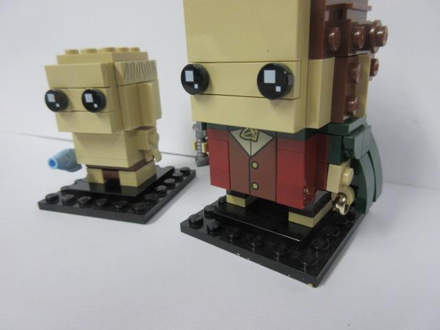 40630 Brikheadz, Frodo & Gollem, Lord of the Rings, Ophalen of Verzenden, Zo goed als nieuw, Complete set, Lego