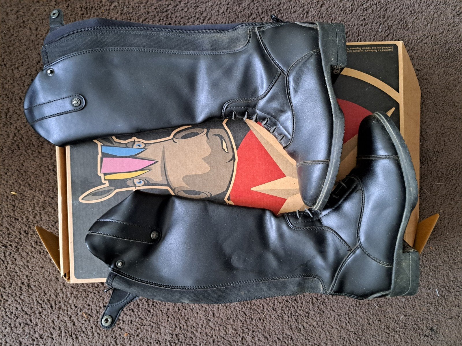 Suedwind Kids nova rijlaarzen. Maat 32 en 2x 34, Dieren en Toebehoren, Paardrijkleding, Ophalen of Verzenden, Gebruikt, Schoeisel