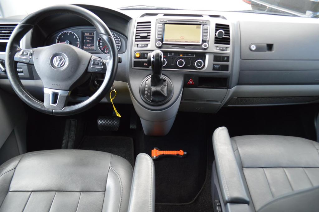 Volkswagen Transporter 2.0 TDI L2H1 4Motion DC Highline Stan, Automaat, Euro 5, Gebruikt, Zwart