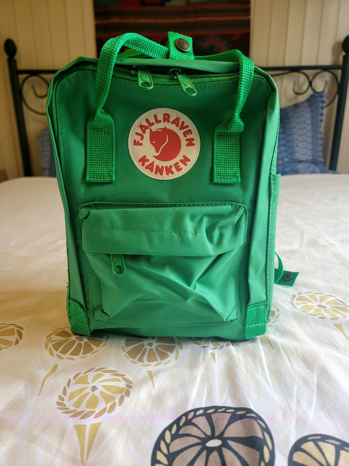 Super mooie NIEUWE groene Fjallraven rugtas, maat 30x24x10cm, Ophalen of Verzenden, Nieuw, Groen, Overige typen