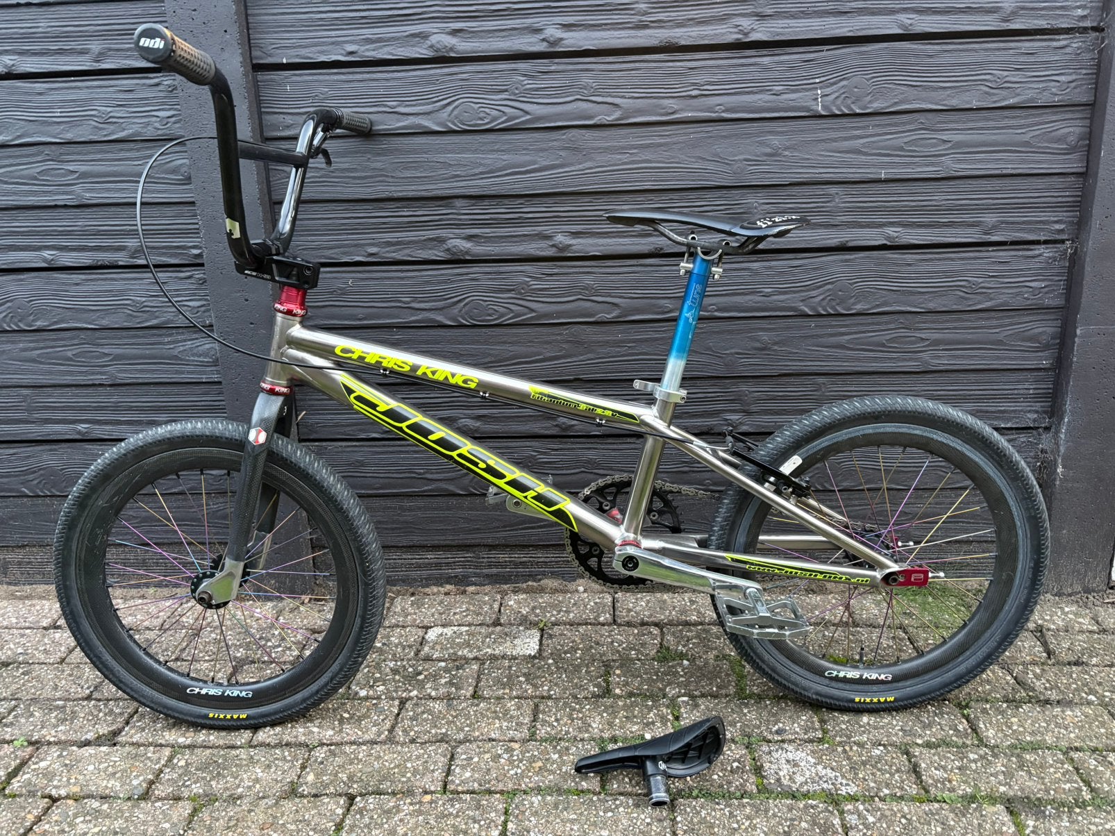 Josh Titanium Pro XL BMX met Chris King!, Staal, Velgrem, V-brakes, Ophalen of Verzenden