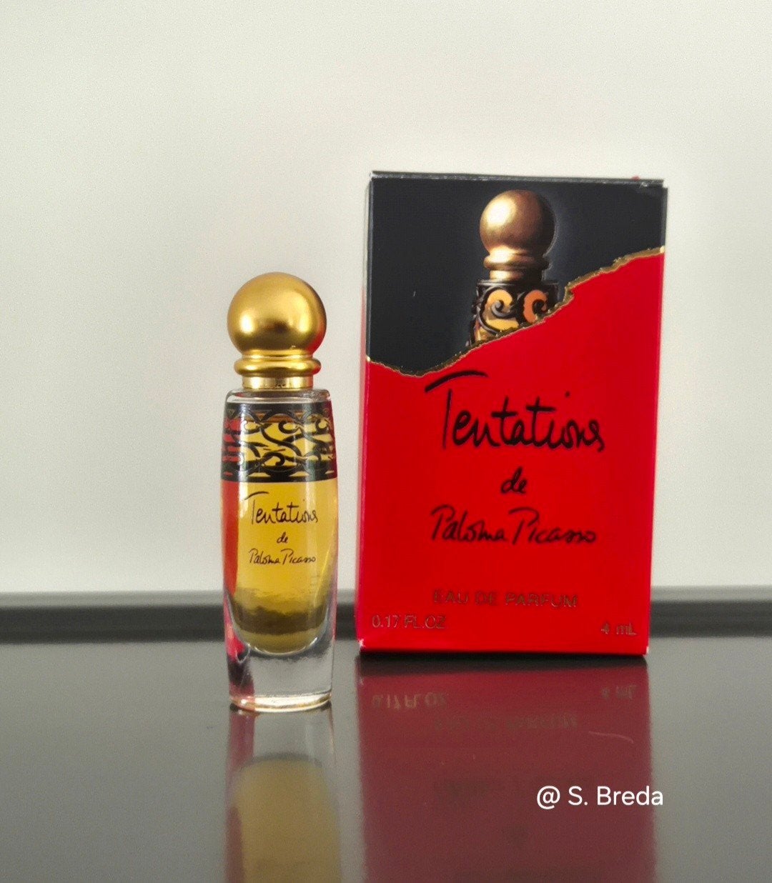 Paloma Picasso - Tentations - volle miniatuur met doosje, Ophalen of Verzenden, Zo goed als nieuw, Miniatuur, Gevuld