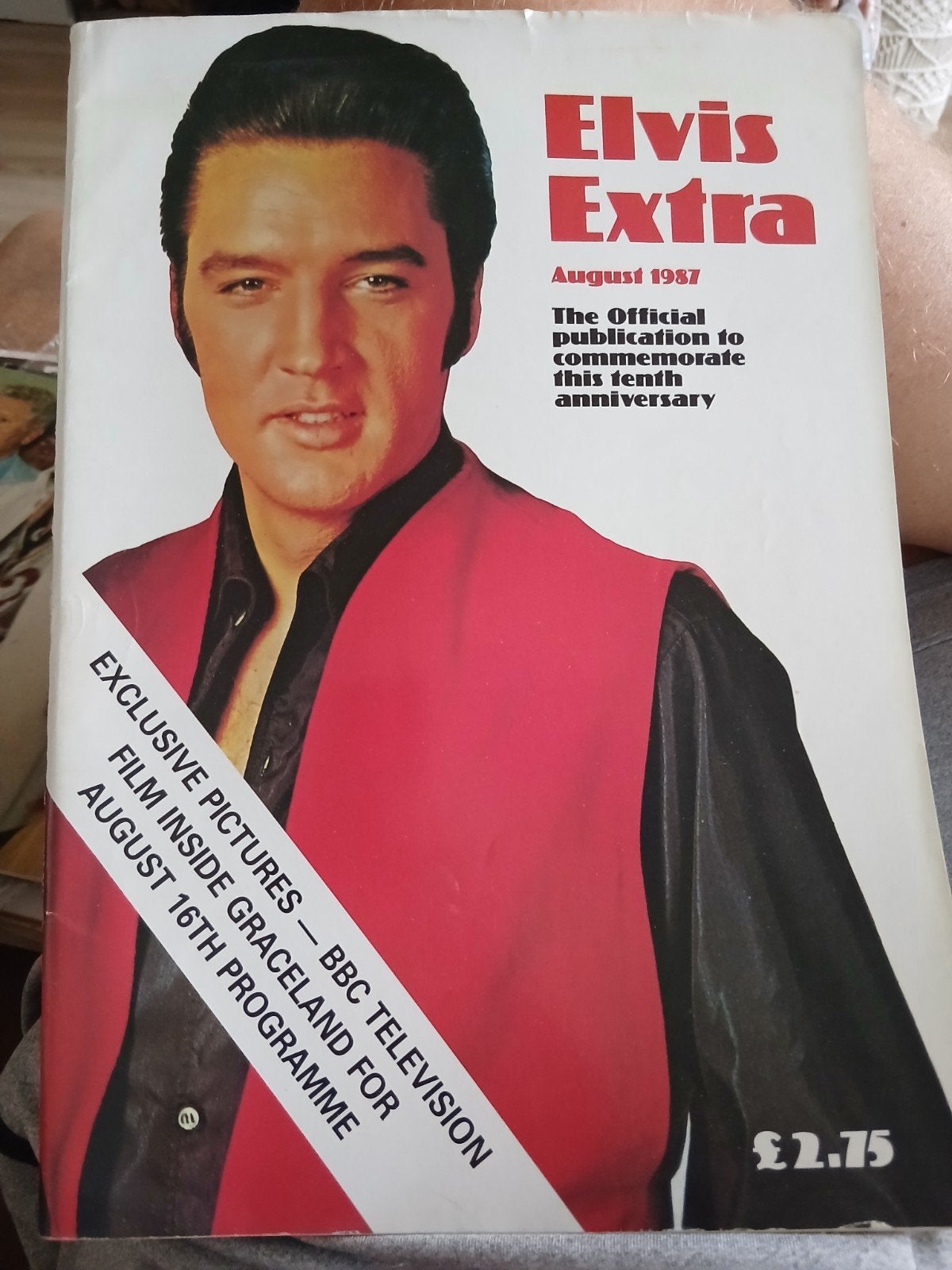 Elvis Extra Tijdschrift Augustus 1987 - 10e Sterfdag, Ophalen of Verzenden, 1980 tot heden, Buitenland, Tijdschrift