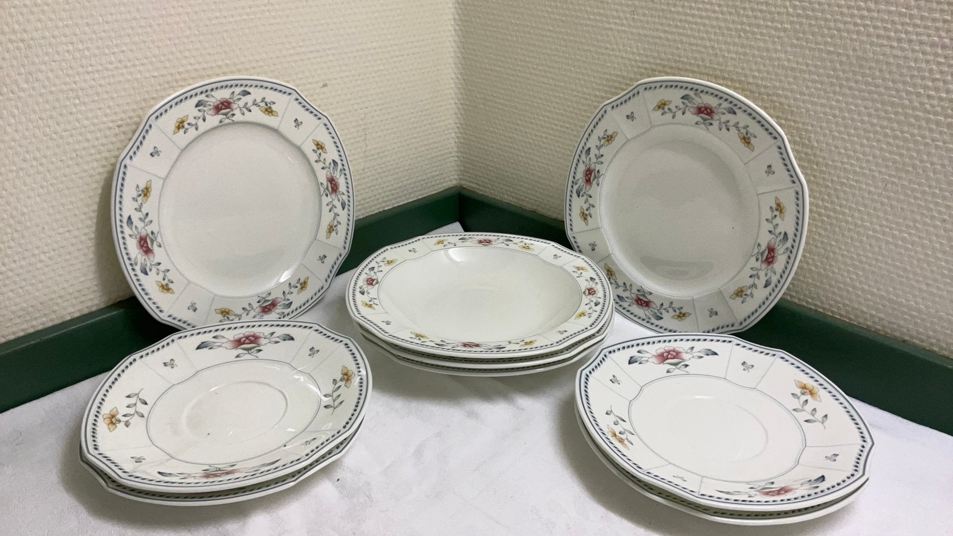 Villeroy en boch nanking, borden, Ophalen of Verzenden, Porselein, Overige stijlen, Bord(en)