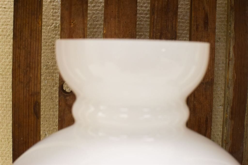 Opaline Lampenkap 51075, Huis en Inrichting, Ophalen of Verzenden, Gebruikt, Wit, Rond