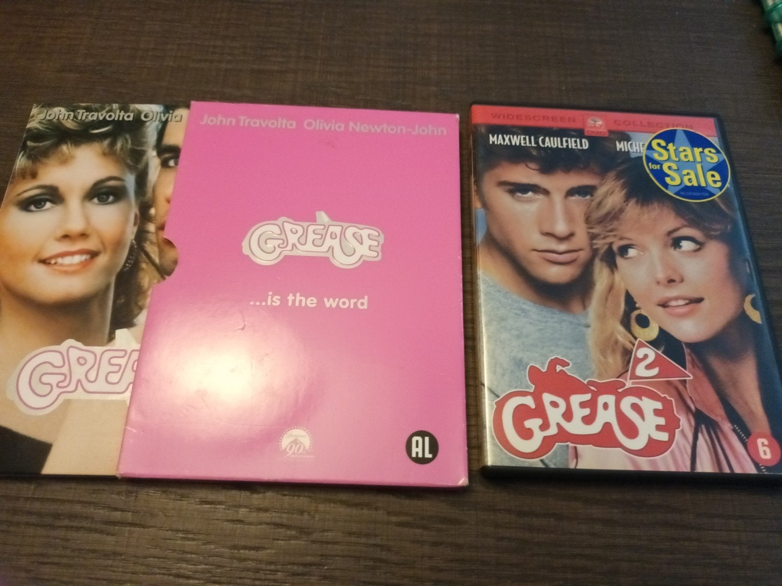 Dvd Grease 1 en 2, Alle leeftijden, Verzenden, Zo goed als nieuw