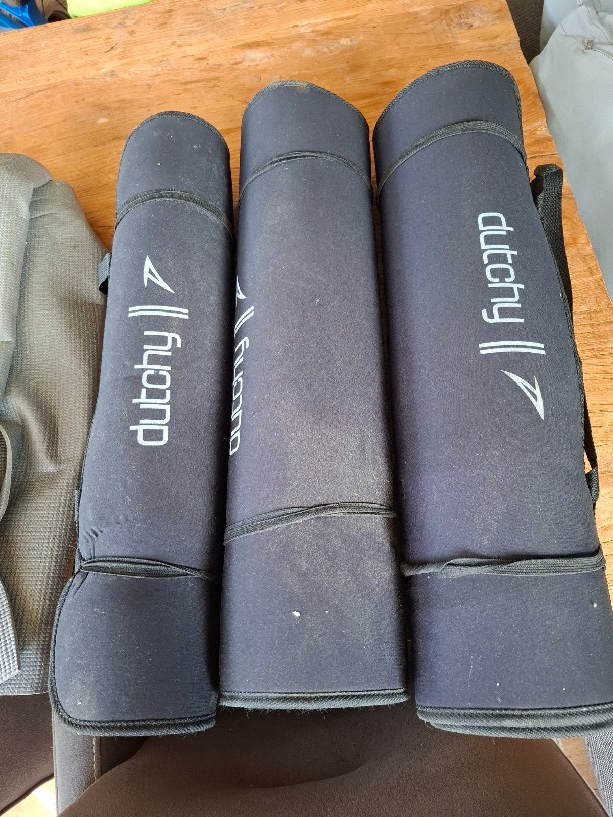 5 Fitnessmatjes, waarvan 3 van Dutchy, Ophalen of Verzenden, Gebruikt, Fitnessmat