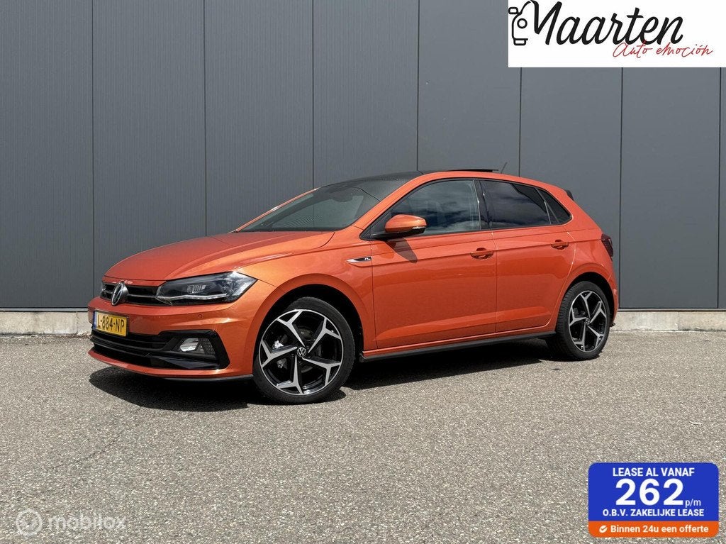 VW Polo TSI BOMVOL! 3x R-Line DSG/PANO/DIGIDASH/Trekhaak, Auto's, Volkswagen, Gebruikt, Euro 6, 1096 kg, 49 €/maand