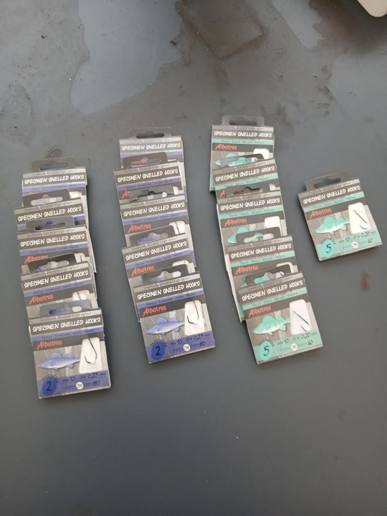 Onderlijnen voor baars en snoekbaars, Ophalen of Verzenden, Nieuw, Haak