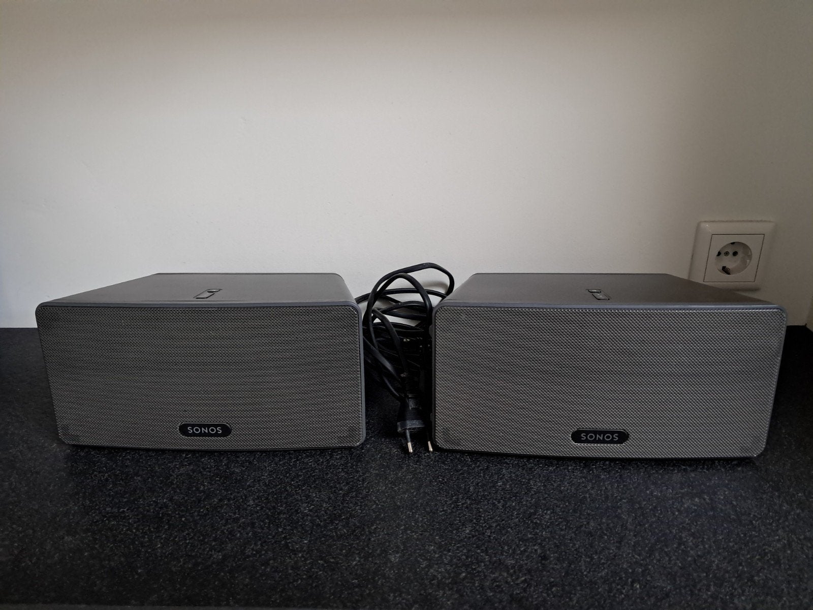 2 sonos play 3 speakers, Ophalen of Verzenden, Gebruikt, Overige technologieën, Sonos