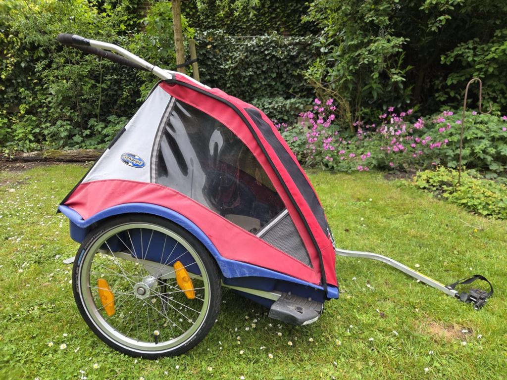 Chariot Captain XL Fietskar (Onverwoestbare harde bodem!), Ophalen, Gebruikt, Kinderkar