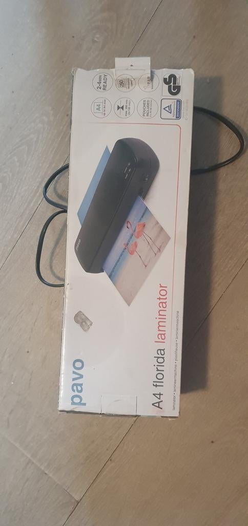 Pavo A4 Florida Laminator - Zo goed als nieuw, Ophalen of Verzenden