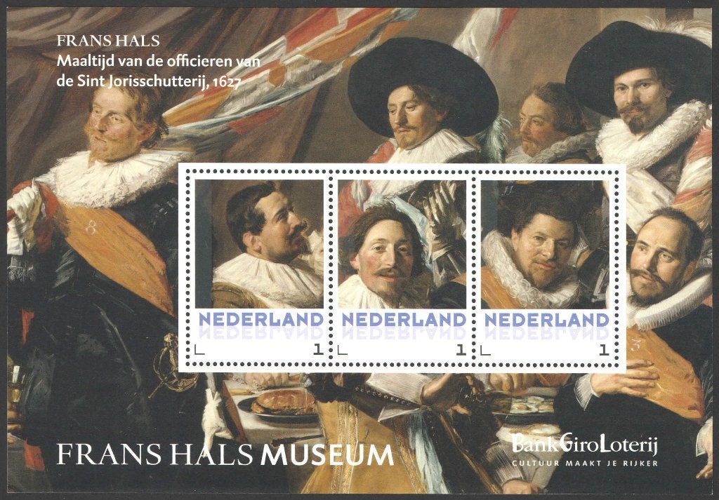 Postzegels Frans Hals (4), Ophalen of Verzenden, Na 1940, Postfris