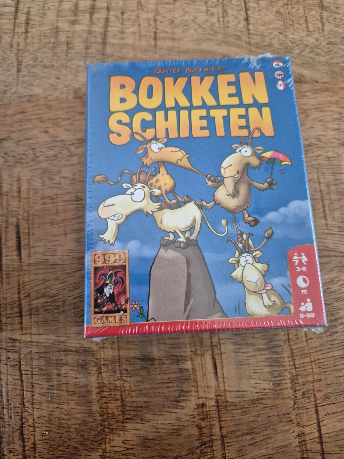 Bokken Schieten - Nieuw in verpakking, Drie of vier spelers, Ophalen of Verzenden, Nieuw, 999 Games