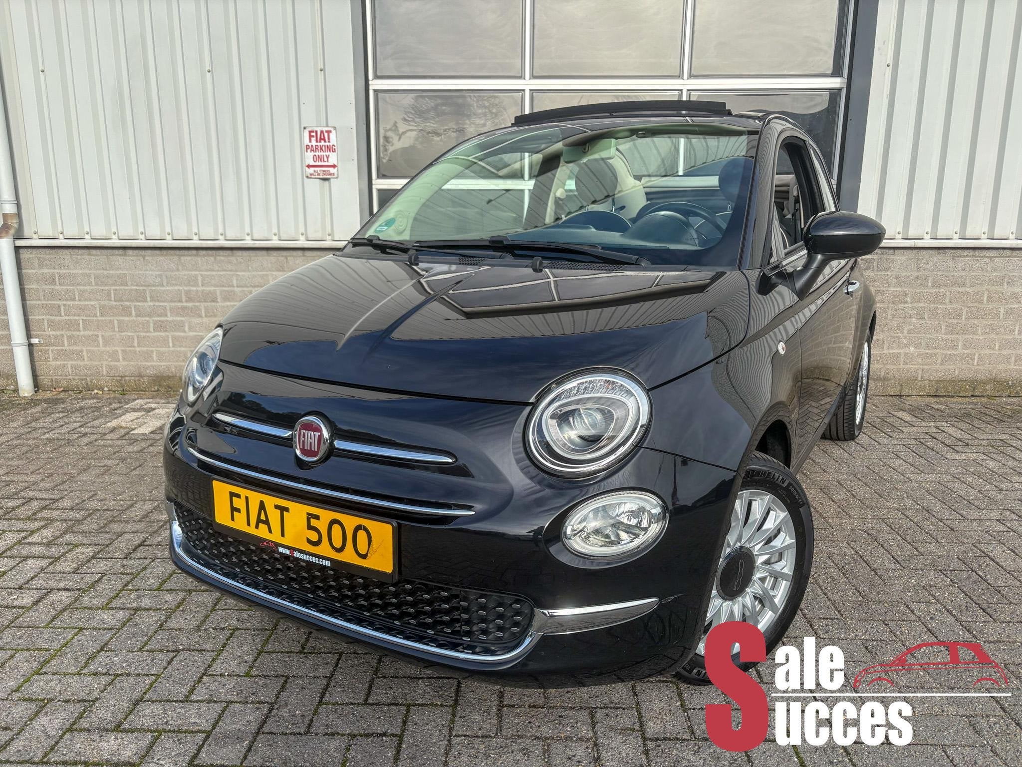 Fiat 500 C 1.2 Lounge, Auto's, Voorwielaandrijving, Gebruikt, 4 cilinders, Cabriolet