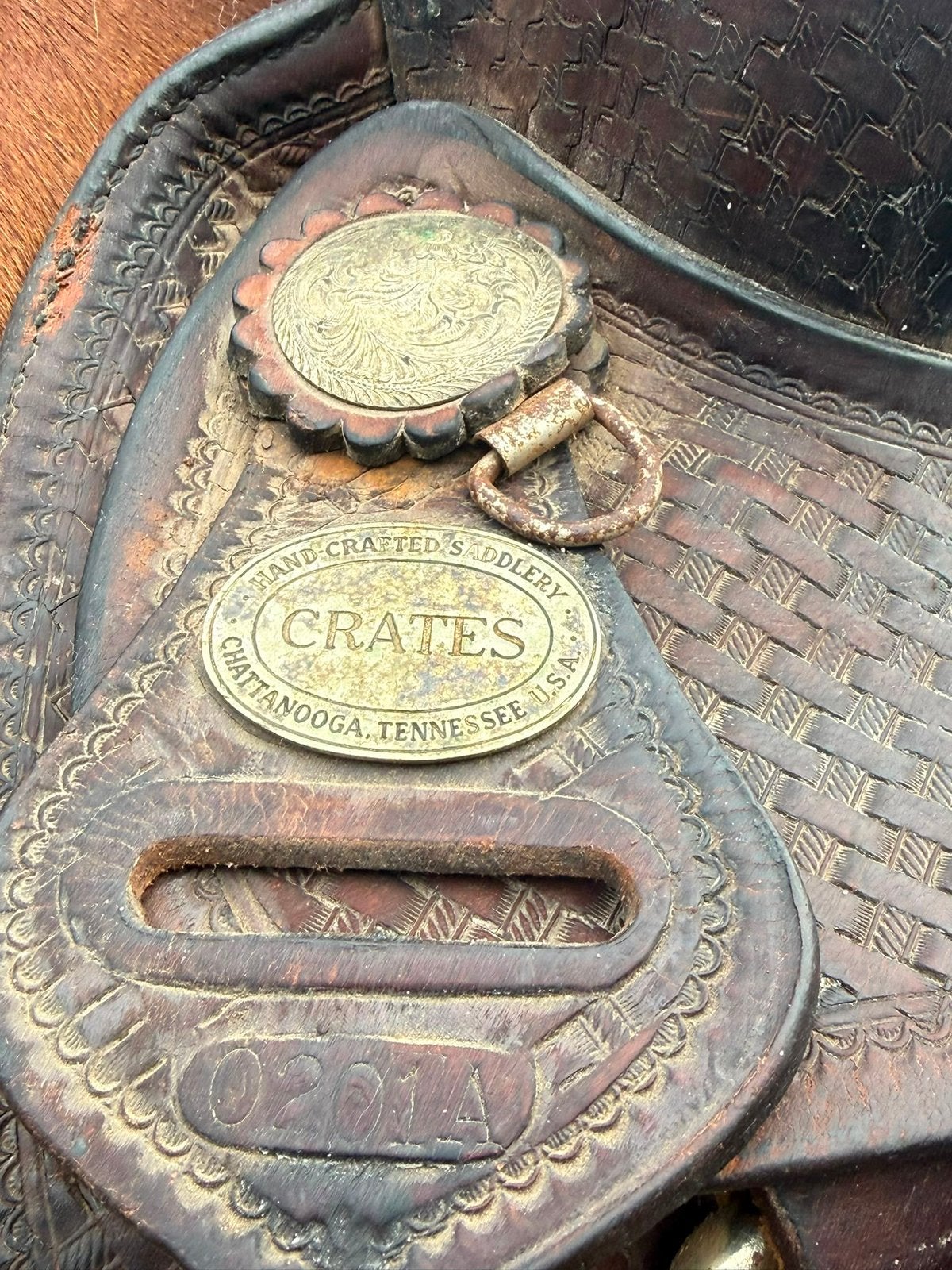 Westernzadel paard Crates, Ophalen, Zo goed als nieuw