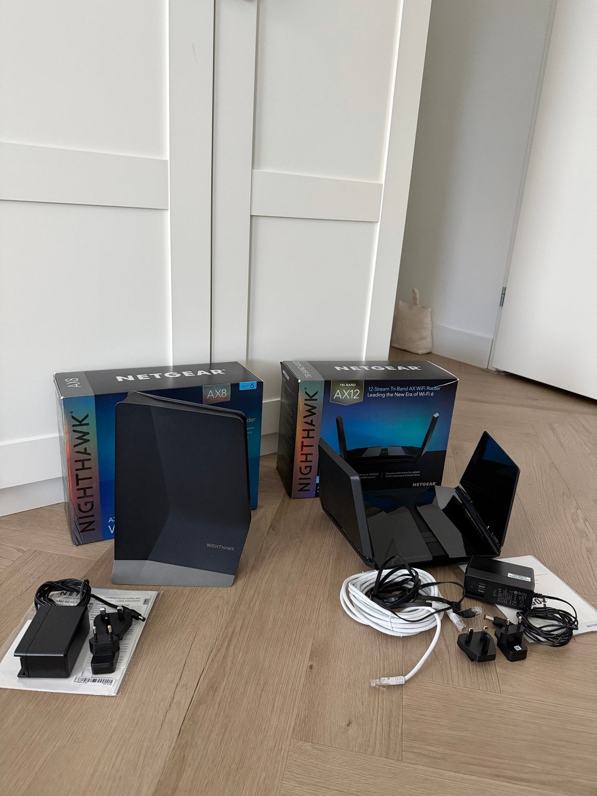 Netgear Compleet set WiFi 6 Extender + Router, Computers en Software, Ophalen of Verzenden, Zo goed als nieuw, Router