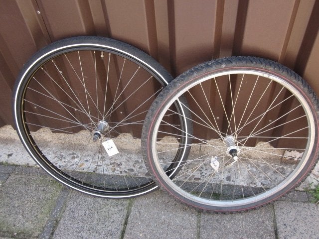 voorwielen/ mountainbike 26inch/ opoefiets 26inch/ met band, Fietsen en Brommers, Mountainbike, Gebruikt, Onbekend, Aluminium