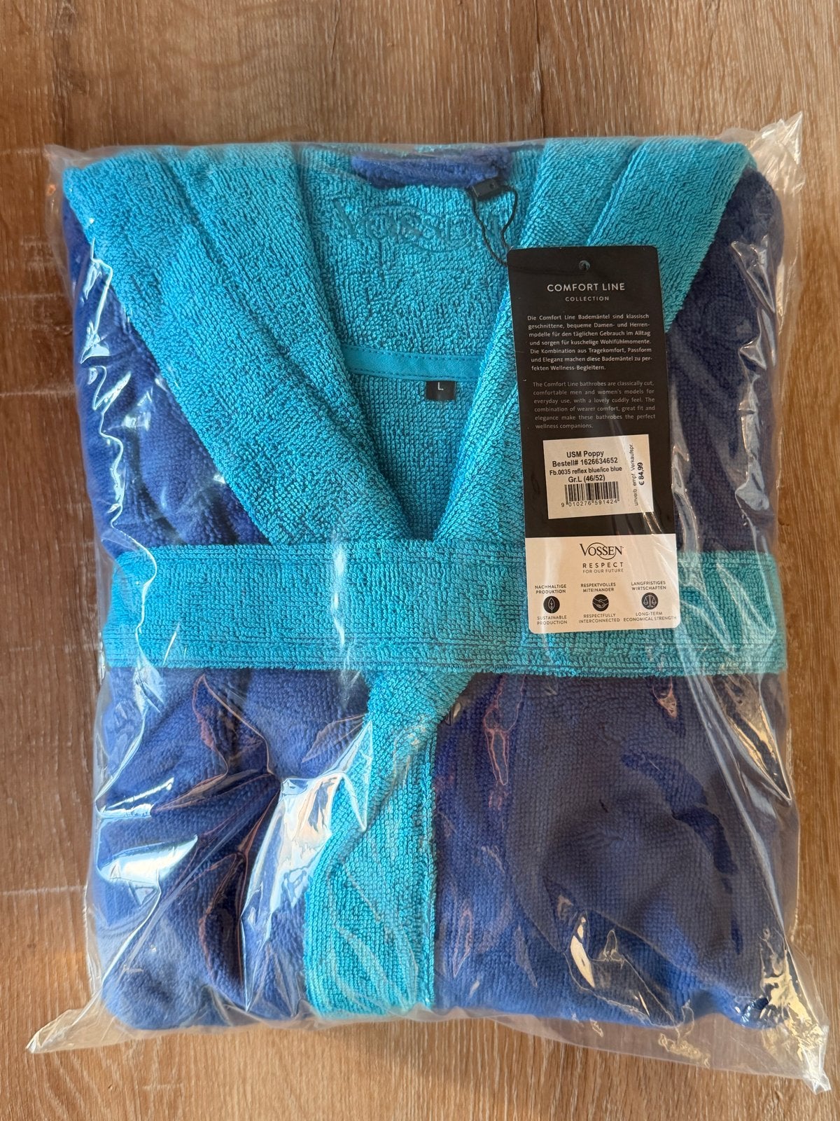 Vossen Badjas Comfort Line - Maat L - Nieuw, Kleding | Dames, Ophalen of Verzenden, Nieuw
