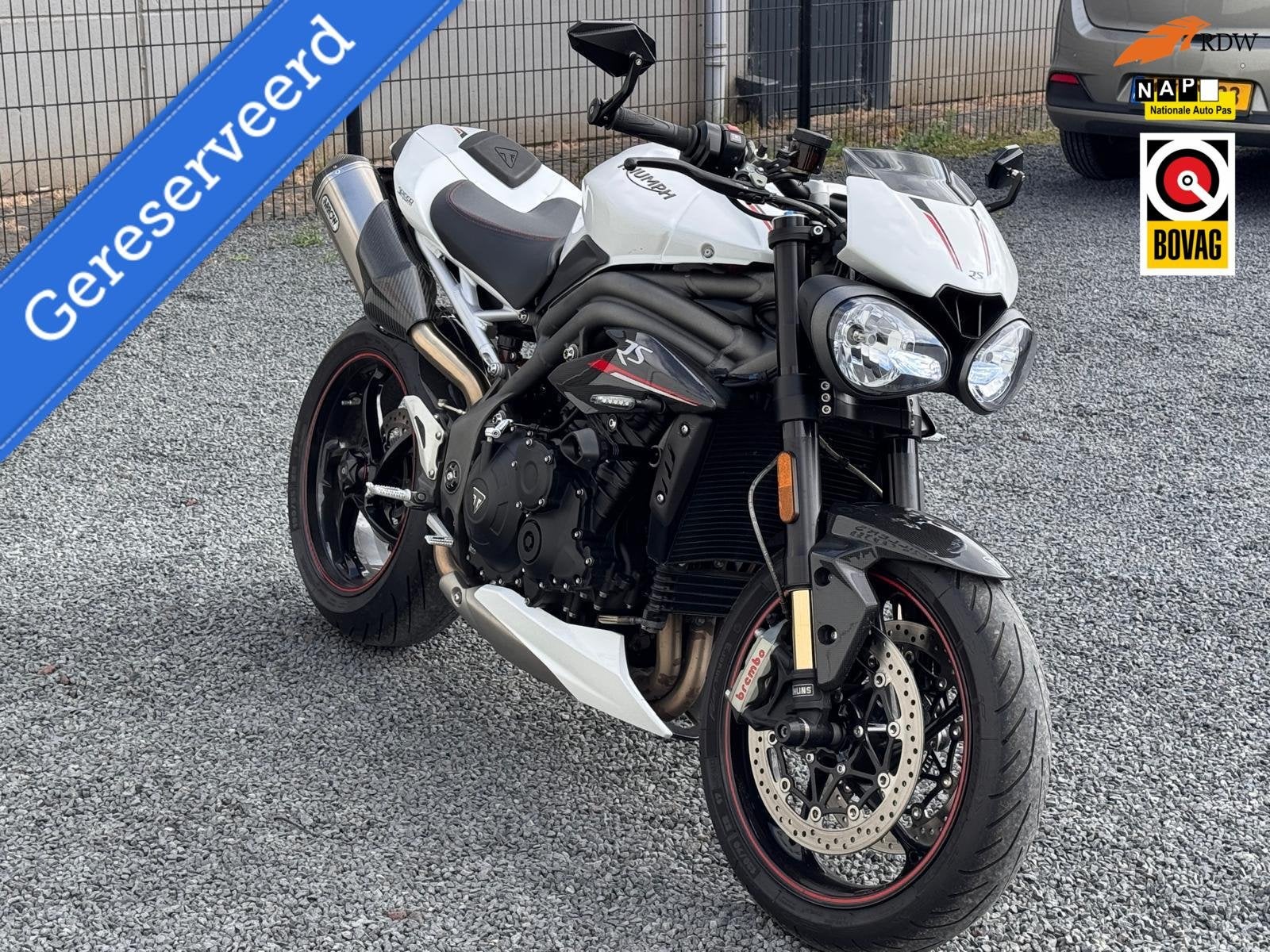 Triumph Speed Triple 1050 RS Keyless start Arrow Quickshift, Motoren, Motoren | Triumph, Bedrijf, Toermotor, meer dan 35 kW, ABS