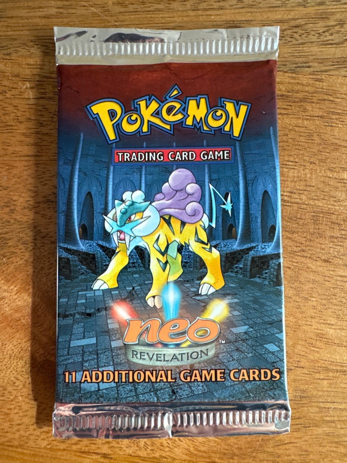 Pokémon Neo Revelation Booster Pack Raikou (Engels), Ophalen of Verzenden, Nieuw, Booster