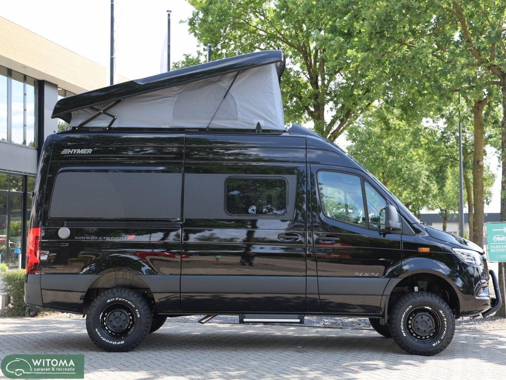 HYMER Grand Canyon S 600 4x4 4 Matic Off Grid Camper, Caravans en Kamperen, Automaat, Ringverwarming, Bedrijf, Diesel