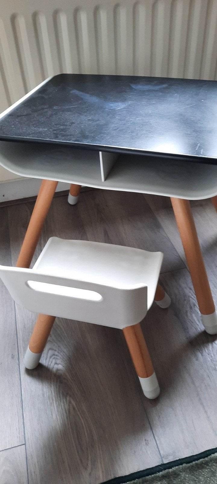 Kinderbureau met stoel, Ophalen, Rechthoekig, Minder dan 55 cm, 45 tot 60 cm