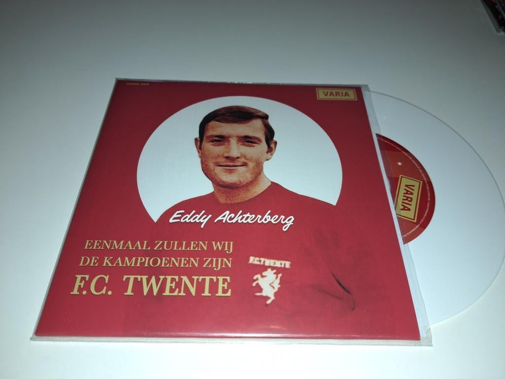 7" Eddy Achterberg : Eenmaal zullen wij de kampioenen zijn, Verzenden, Zo goed als nieuw, Overige formaten, Levenslied of Smartlap