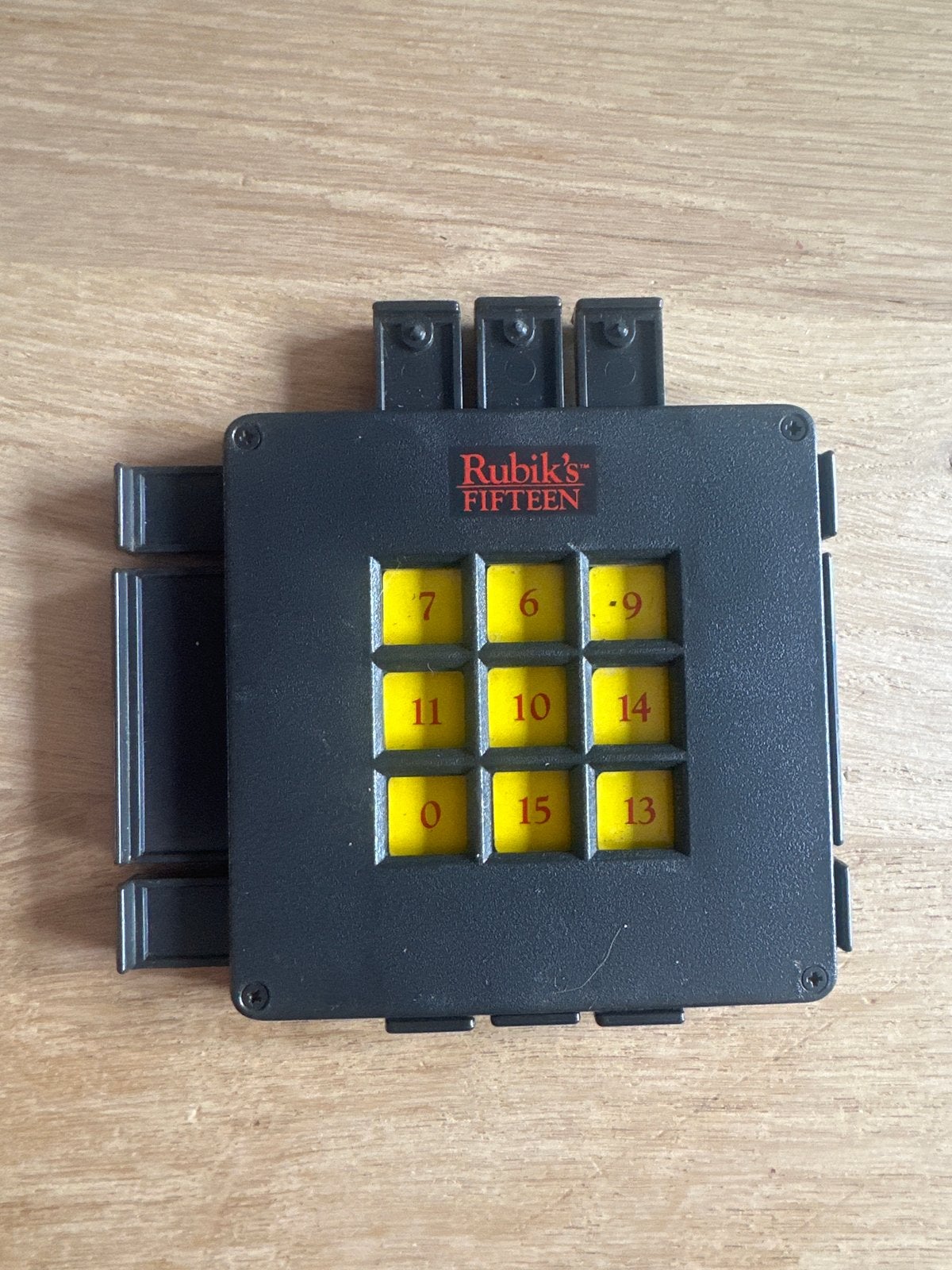 Rubik's Fifteen Schuifpuzzel - Vintage Speelgoed, Ophalen of Verzenden, Gebruikt