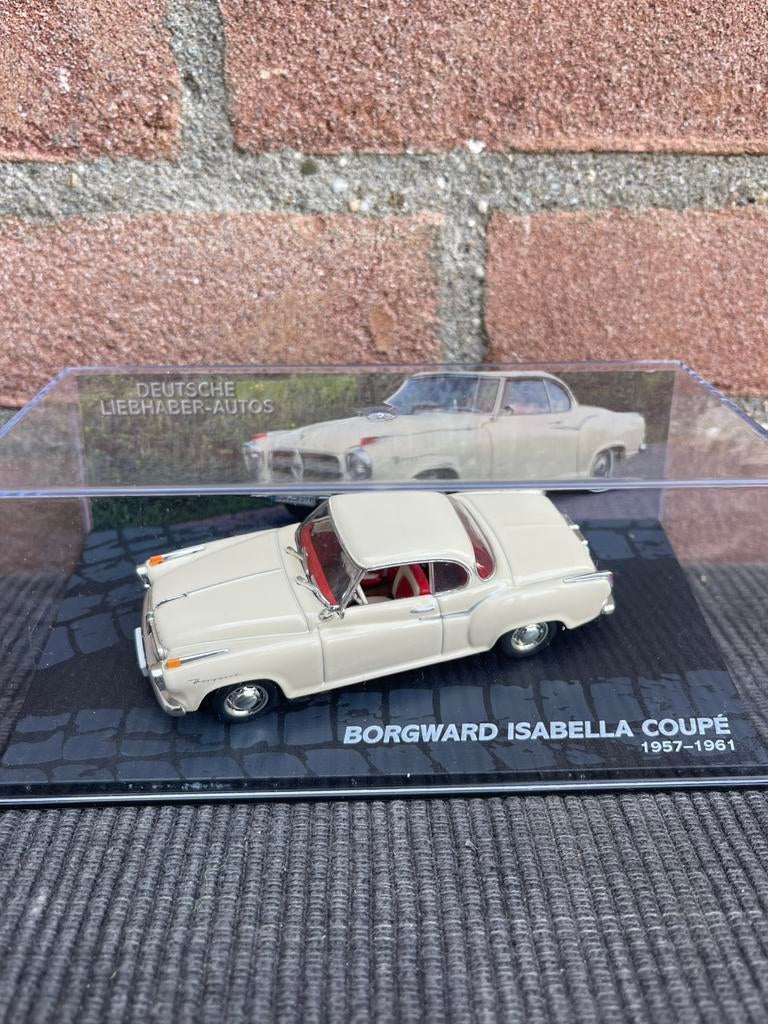 1:43 Borgward Isabella Coupé, Ophalen of Verzenden, Nieuw, Auto, Overige merken