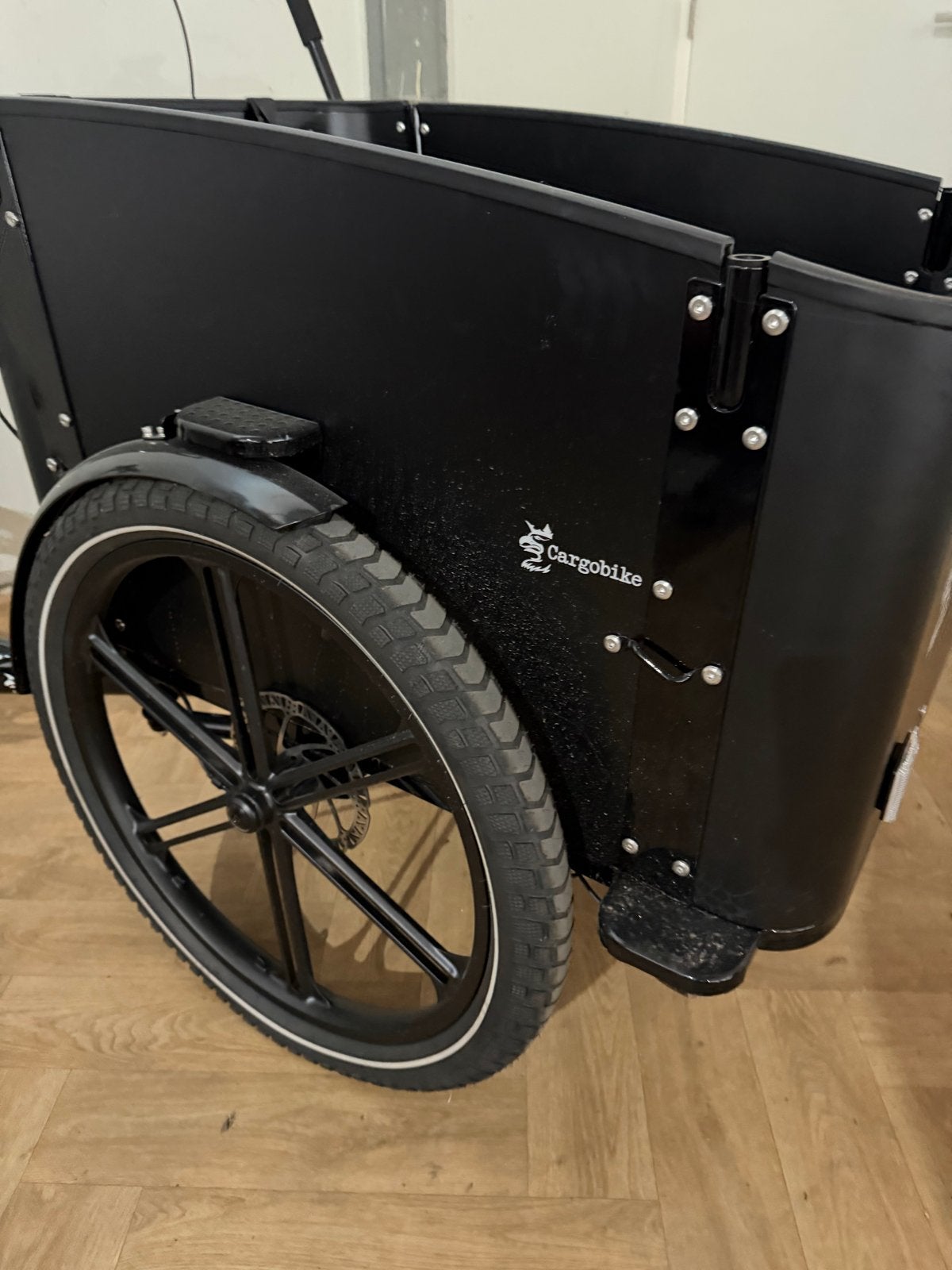 Bakfiets nieuw demo model 40km e bike Cargo bike of Sweden, 4 kinderen of meer, Schijfrem, Ophalen, Overige merken